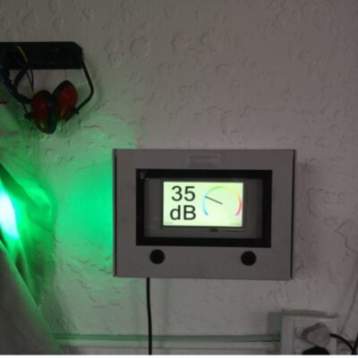 Active Sound Monitor with Real Time Display.